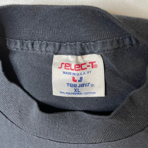 Vintage Yacht Club Ithaca NY Tee Jays T Shirt Mens XL Black‎ Nautical USA Made - Picture 2 of 7